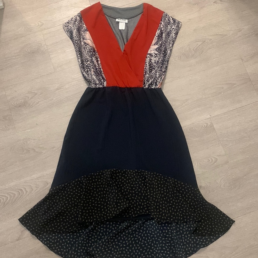 Elegant Multicolor Maxi Dress